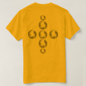 Mannen Basic T-Shirt (Design achterkant)