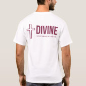 Mannen Basic T-Shirt (Achterkant)