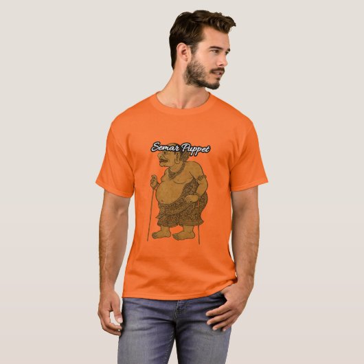 Mannen Basic T-Shirt (Voorkant volledig)