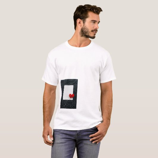 Mannen Basic T-Shirt (Voorkant volledig)