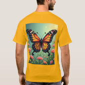 Mannen Basic T-Shirt (Achterkant)