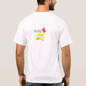 Mannen Basic T-Shirt (Achterkant)