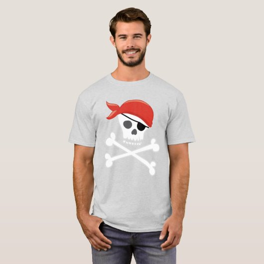 Mannen Basic T-Shirt (Voorkant volledig)