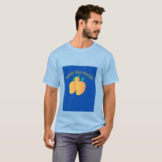 Mannen Basic T-Shirt (Voorkant volledig)