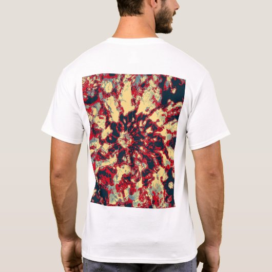 Mannen Basic T-Shirt (Achterkant)