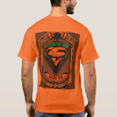 Mannen Basic T-Shirt (Achterkant)