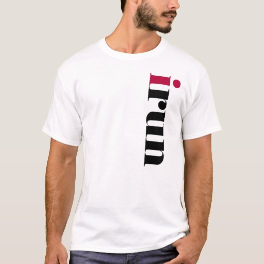 Mannen Basic T-shirt (Voorkant)
