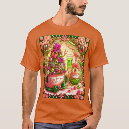 Mannen Basic T-Shirt (Voorkant)