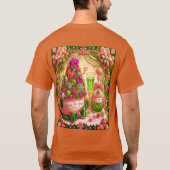 Mannen Basic T-Shirt (Achterkant)