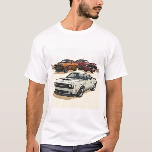 Mannen Basic T-Shirt (Voorkant)