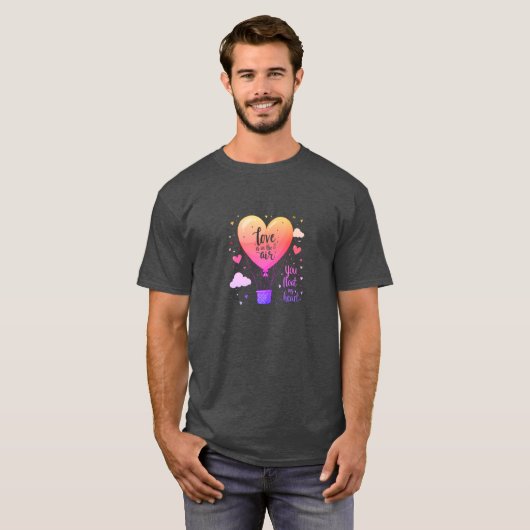 Mannen Basic T-Shirt (Voorkant volledig)