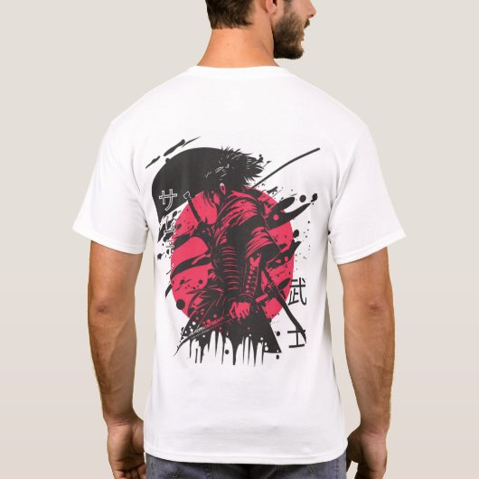Mannen Basic T-Shirt (Achterkant)