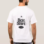 Mannen Basic T-Shirt (Achterkant)