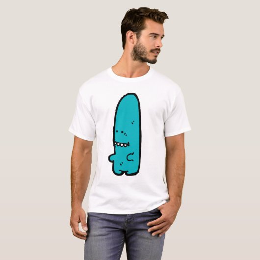 Mannen Basic T-Shirt (Voorkant volledig)