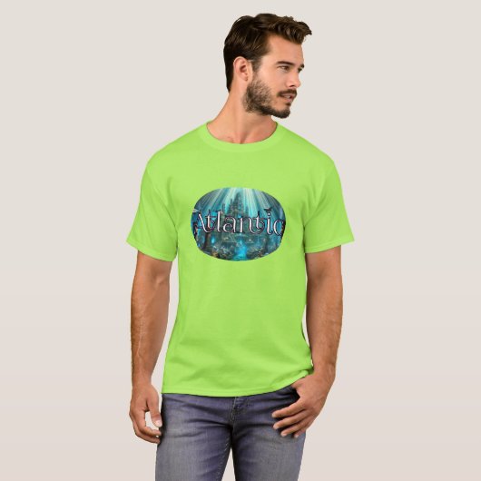 Mannen Basic T-Shirt (Voorkant volledig)