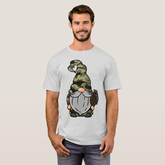 Mannen Basic T-Shirt (Voorkant volledig)