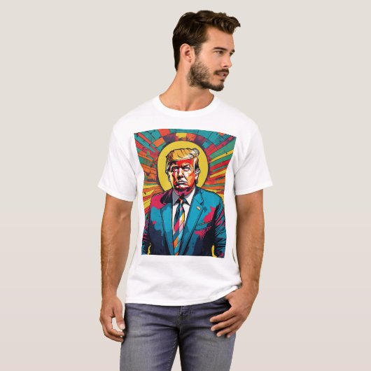 Mannen Basic T-Shirt (Voorkant volledig)
