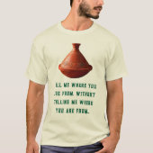 Mannen Basic T-Shirt (Voorkant)