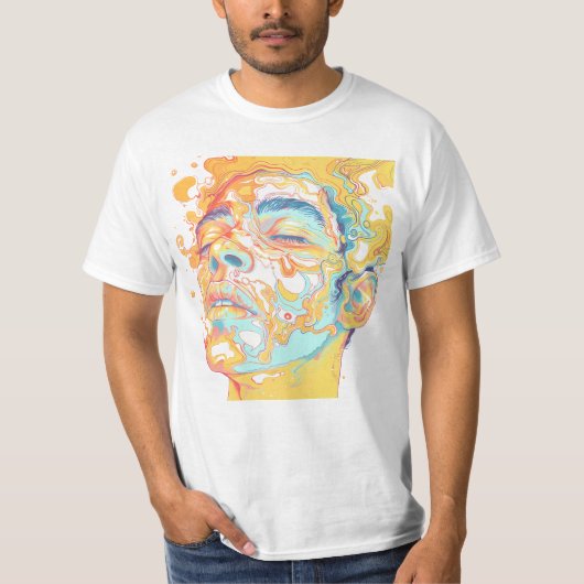 Mannen Basic T-Shirt (Voorkant)