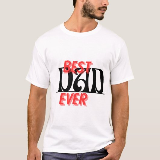 mannen basic T-shirt (Voorkant)