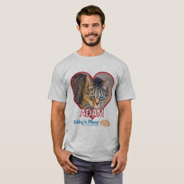 Mannen Basic T-Shirt - Adam