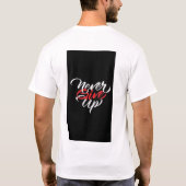 Mannen basic T-shirt - Classic Fit Essential (Achterkant)