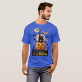 Mannen basic T-shirt Comfortabel casual en los f (Voorkant volledig)