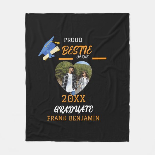 Mannen Basic T-Shirt Fleece Deken (Voorkant)