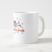 Mannen Basic T-Shirt Grote Koffiekop (Voorkant rechts)