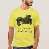 Mannen Basic T-Shirt - Luiddernacht (Voorkant)