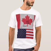 Mannen-basic T-shirt niet te koop (Voorkant)