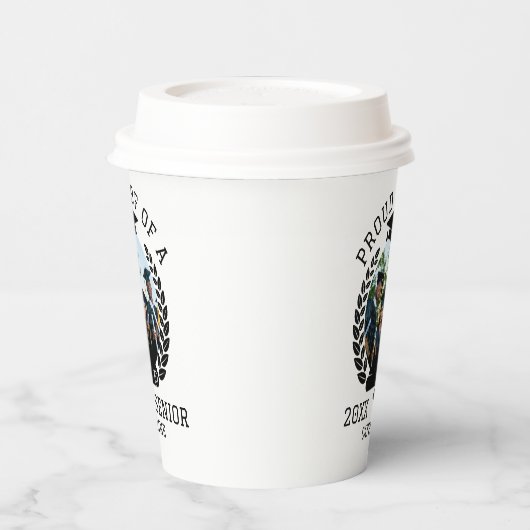 Mannen Basic T-Shirt Papieren Bekers (Links)