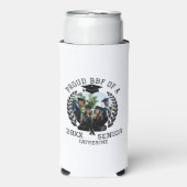 Mannen Basic T-Shirt Seltzer Blikjeskoeler (Seltzer Voorkant)