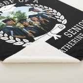 Mannen Basic T-Shirt Sherpa Deken (3/4)