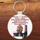 Mannen Basic T-Shirt Sleutelhanger (Voorkant)