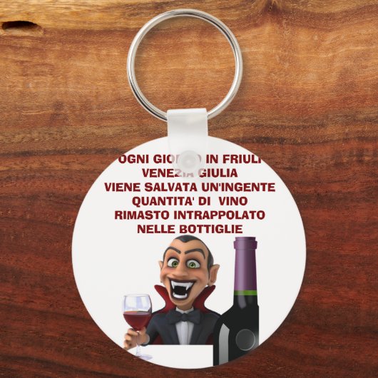 Mannen Basic T-Shirt Sleutelhanger (Voorkant)