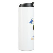 Mannen Basic T-Shirt Thermosbeker (Gedraaid links)