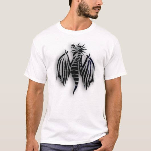 Mannen Basic T-Shirt/Tribal T-shirt (Voorkant)