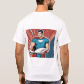 Mannen basic T-shirt - Turtle Edition (Achterkant)