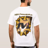 Mannen Basic T-Shirt van MYETV veelkleurig - 15 ja (Achterkant)