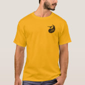 Mannen Basic T-Shirt - WUSHU SHAOLIN ENTERTAINMENT (Voorkant)