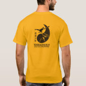 Mannen Basic T-Shirt - WUSHU SHAOLIN ENTERTAINMENT (Achterkant)