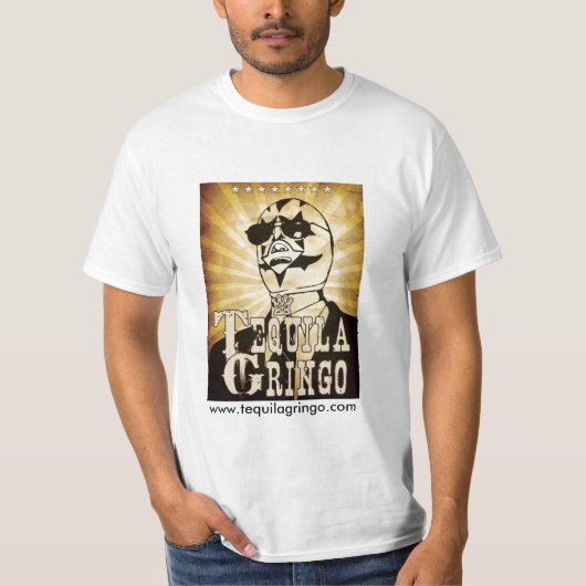 Mannen Basic Value T-shirt - TequilaGringo (Voorkant)
