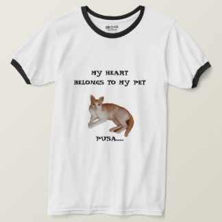 Mannen-basis Ringer T-shirt met contrasterende ket