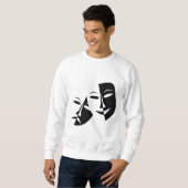 Mannen Basis Sweatshirt (Voorkant volledig)