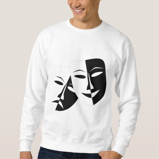 Mannen Basis Sweatshirt (Voorkant)
