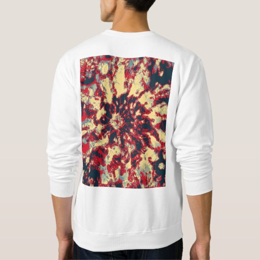 Mannen Basis Sweatshirt (Achterkant)