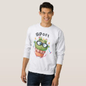 Mannen Basis Sweatshirt (Voorkant volledig)
