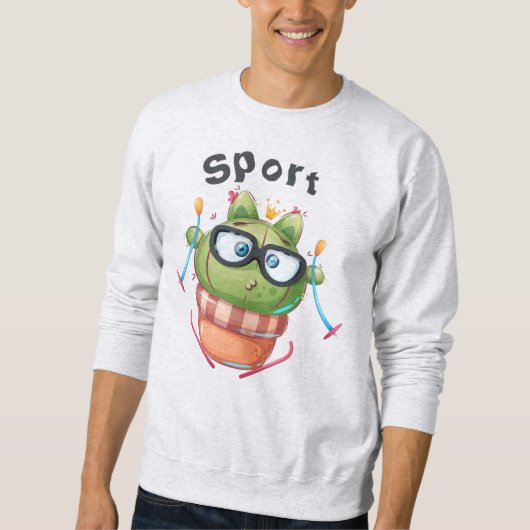 Mannen Basis Sweatshirt (Voorkant)