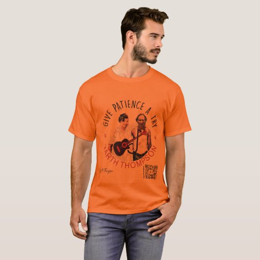 Mannen basis T-shirt (Voorkant volledig)
